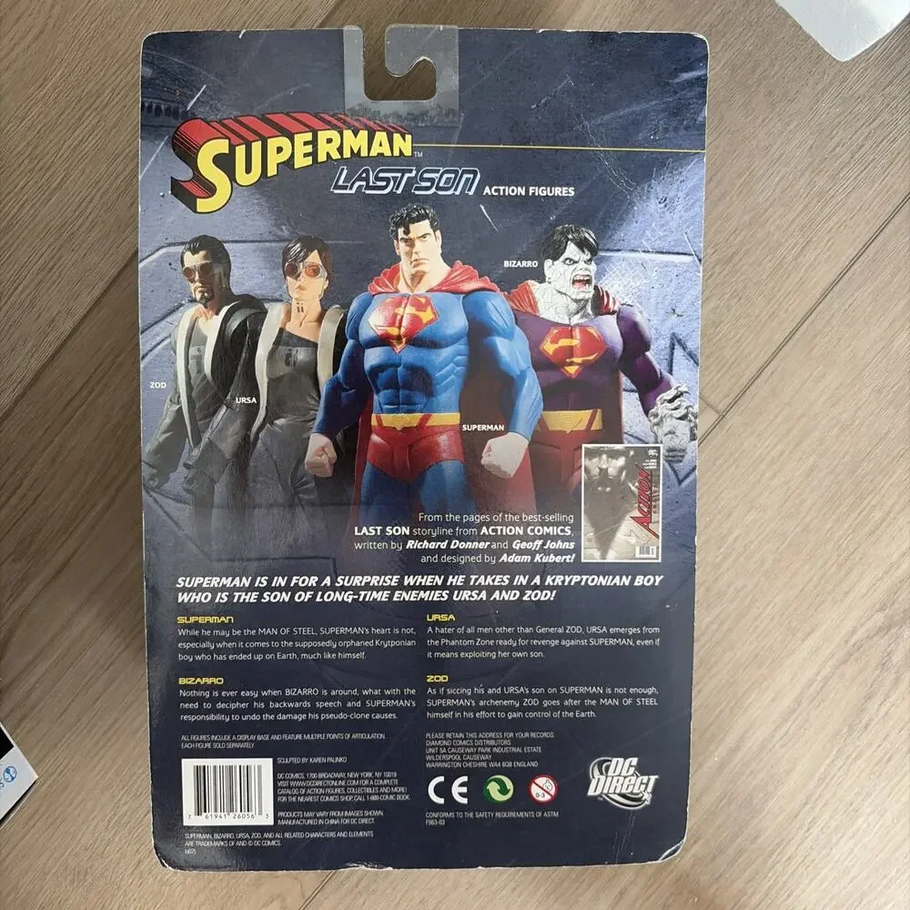 DC Direct Superman Last Son Series 1 Bizarro Action Figure NEW
